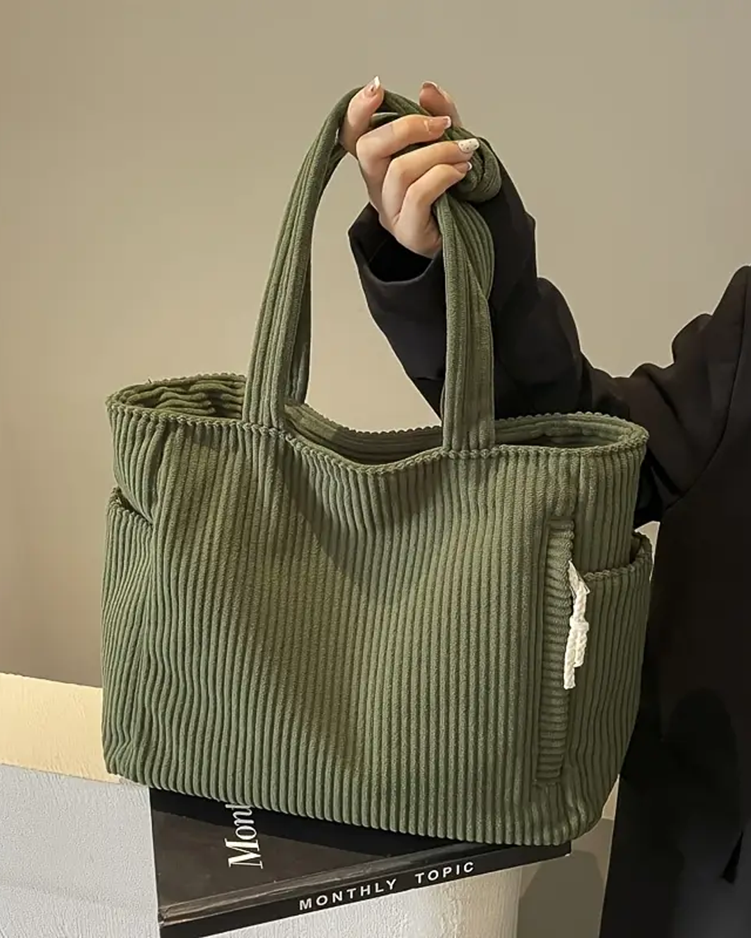 Tilda - Sac Élégant Côtelé