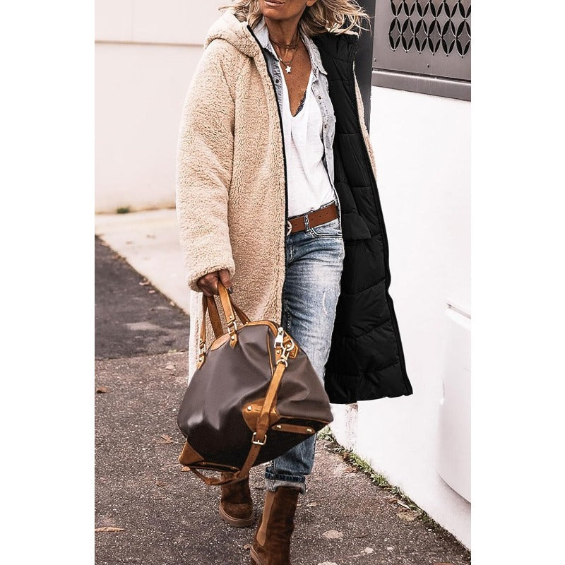 Anny - Manteau Réversible Élégant